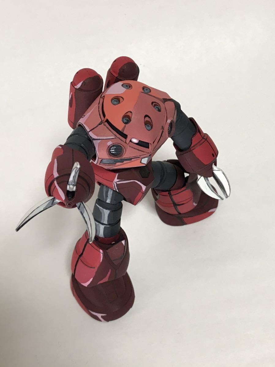 Hg 1 144 シャア専用ズゴック イラスト風完成品 アニメ塗り 二次元 Pg Mg Rg 完成品 売買されたオークション情報 Yahooの商品情報をアーカイブ公開 オークファン Aucfan Com