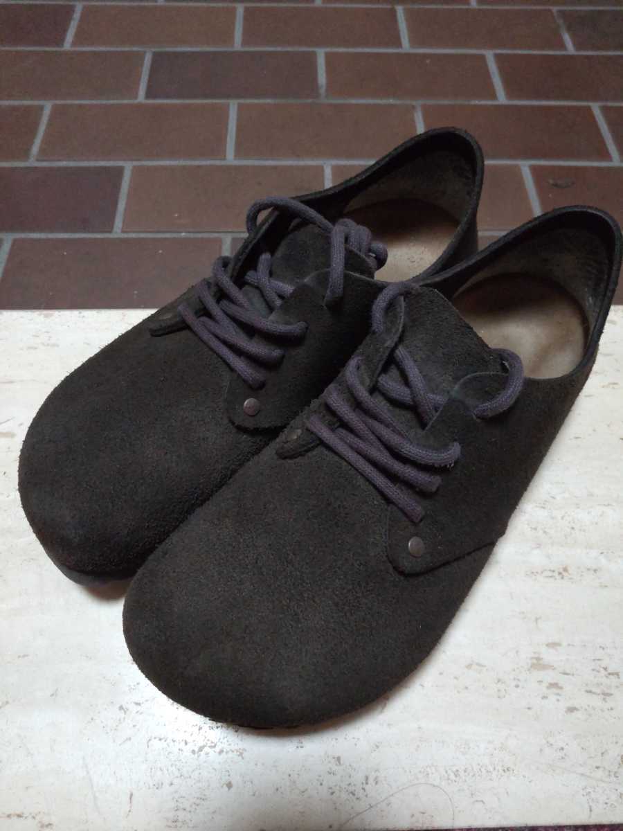  24.5 BIRKENSTOCK MAINE ナロー ビルケン スニーカー スエード スウェード 茶 ブラウン サンダル(24.5cm)｜売買されたオークション情報、yahooの商品情報をアーカイブ公開 - オークファン 靴、サンダル