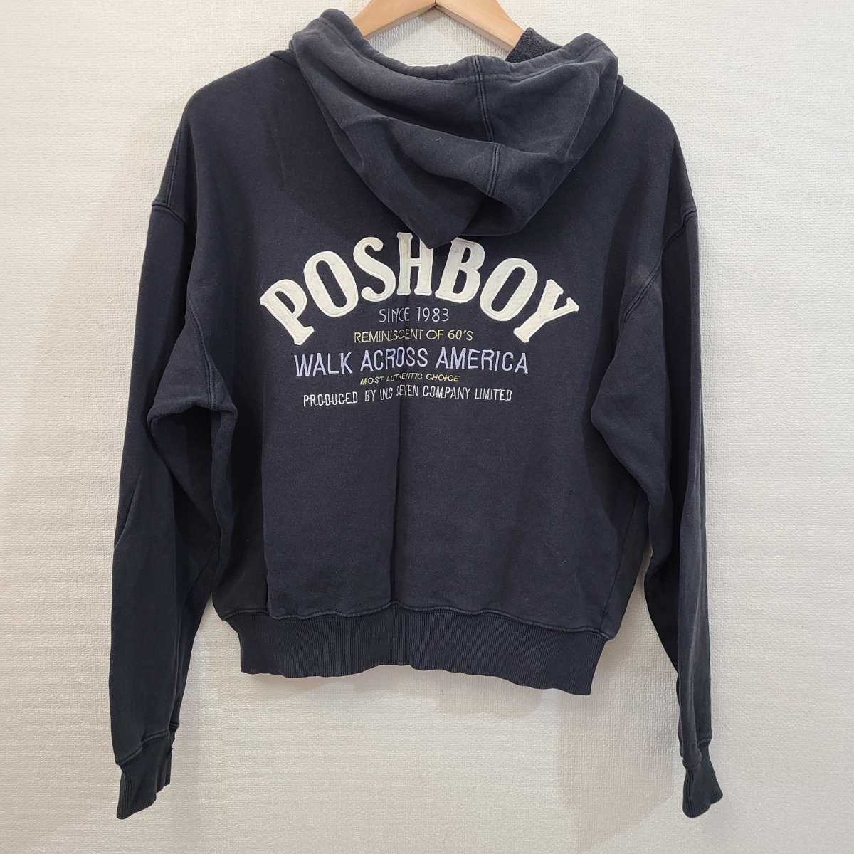 POSH BOYパーカー グレー とお