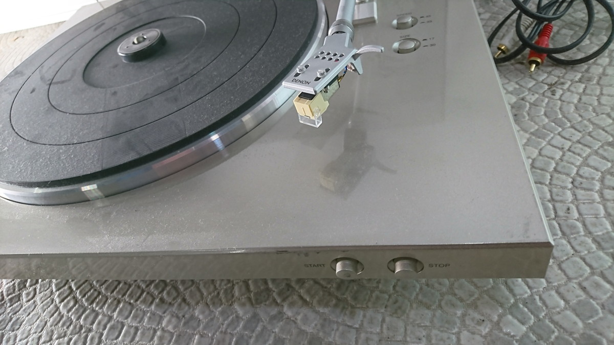 A2-050 ☆Denon DP-300F Turntable ターンテーブル レコードプレーヤー 