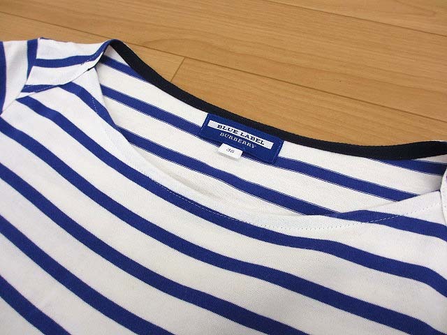 バーバリーブルーレーベル BURBERRY BLUE LABEL マリンボーダー  