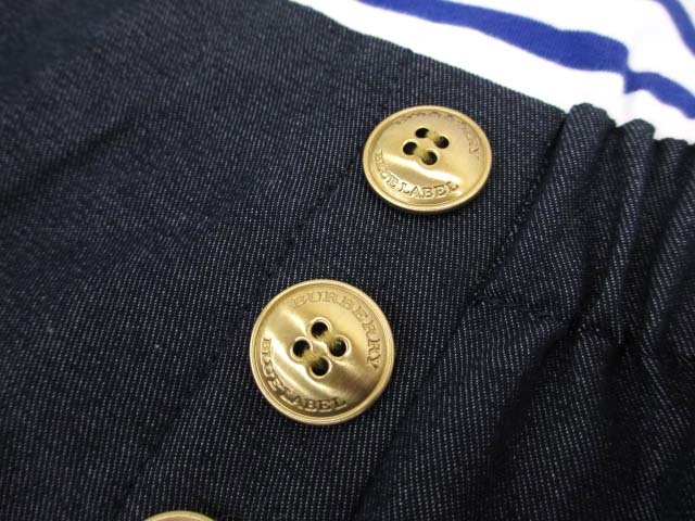 バーバリーブルーレーベル BURBERRY BLUE LABEL マリンボーダー  