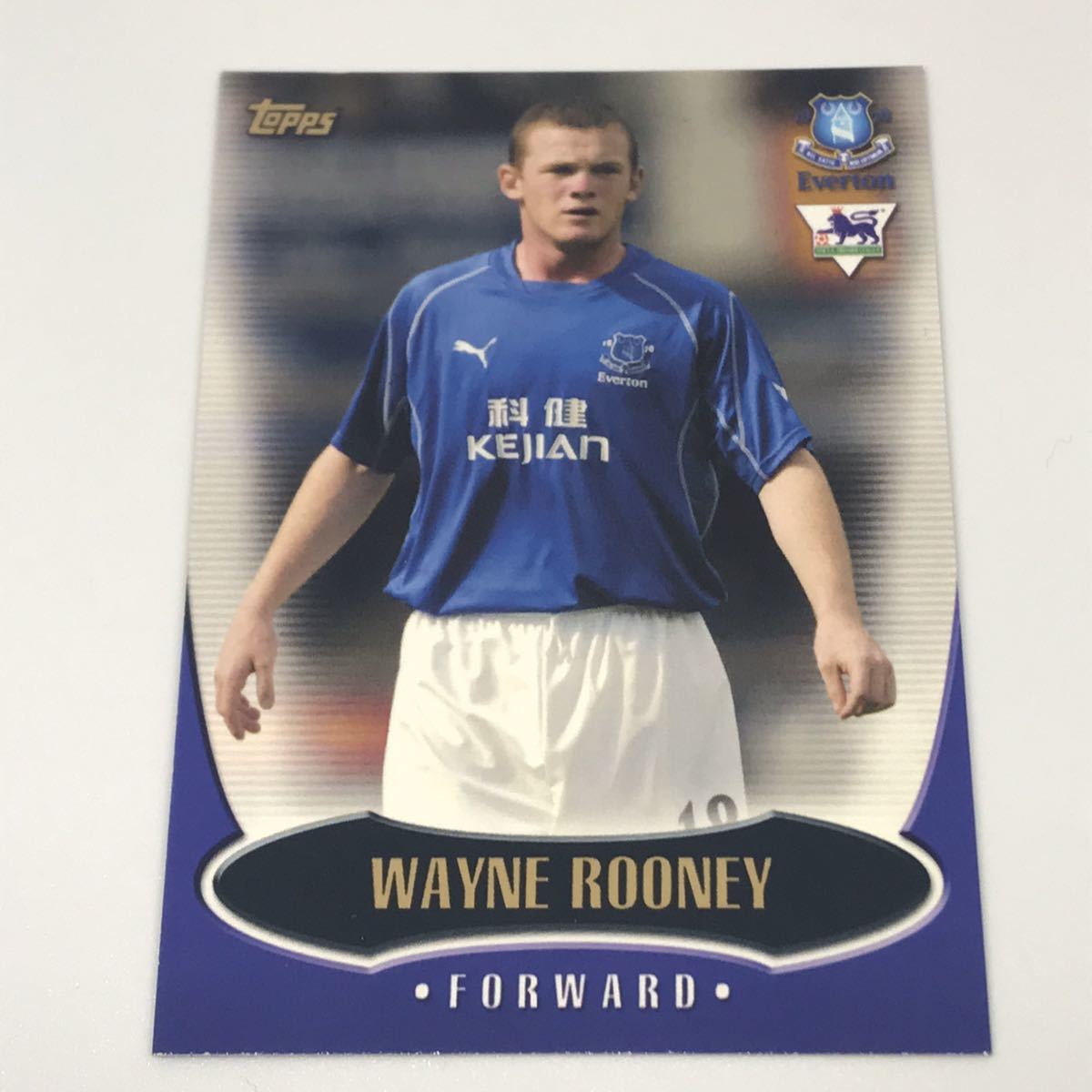 Premier Topps Wayne Rooney League - Gold English | 0 Match 