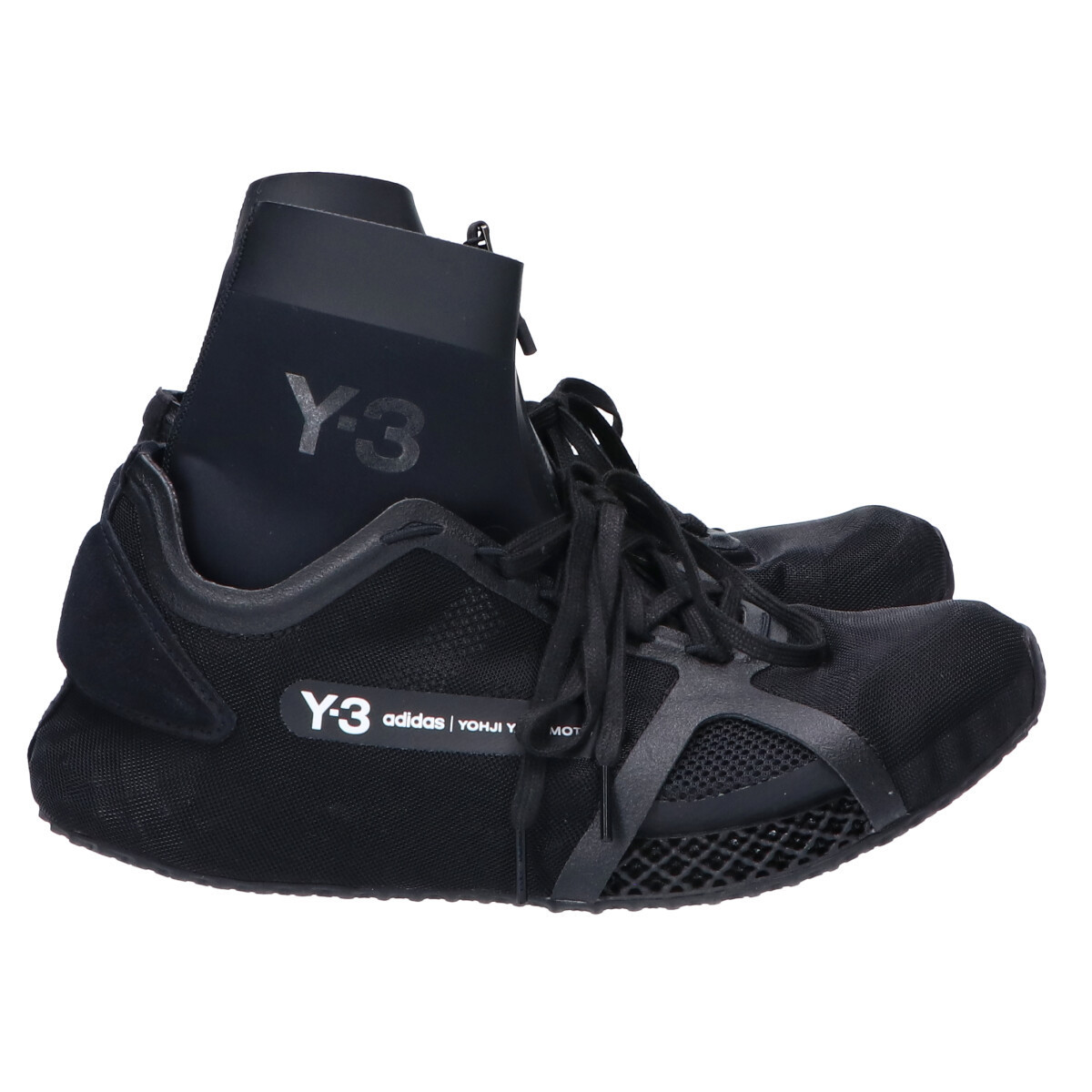 Y-3 メッシュスニーカー ブラック/ホワイト Y-3 メッシュ スニーカー 