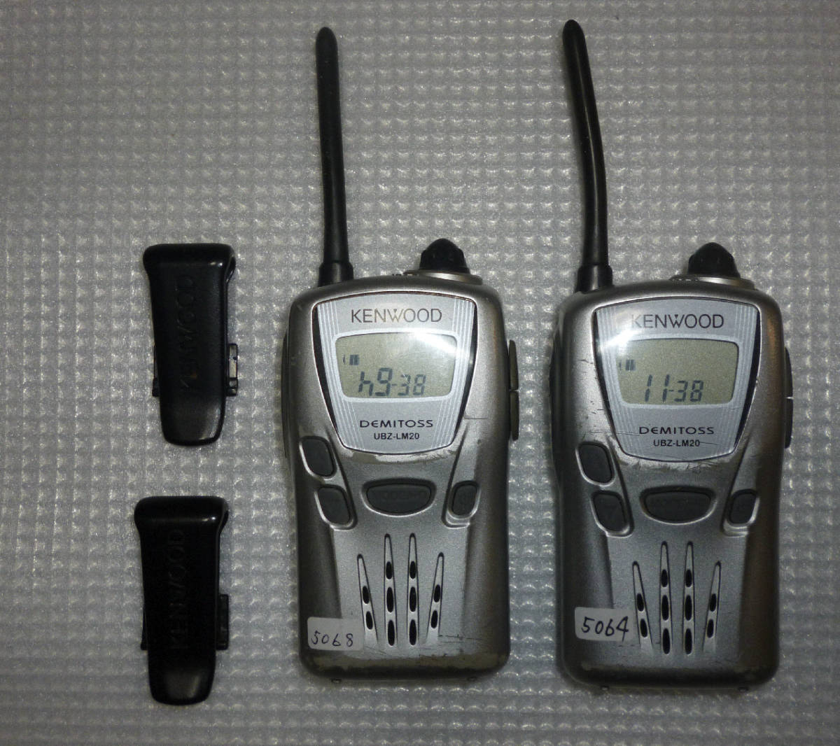 KENWOOD DEMITOSS UBZ-LM20 トランシーバー 2台セット KENWOOD UBZ