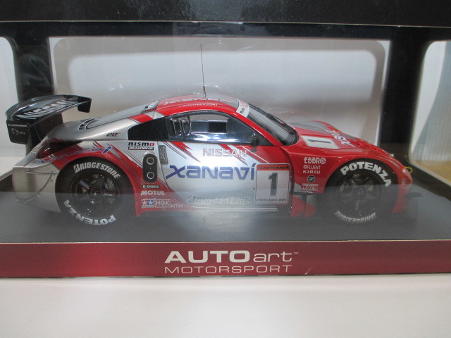 新品 1/18 オートアート ニッサン フェアレディZ JGTC 2004 XANAVI