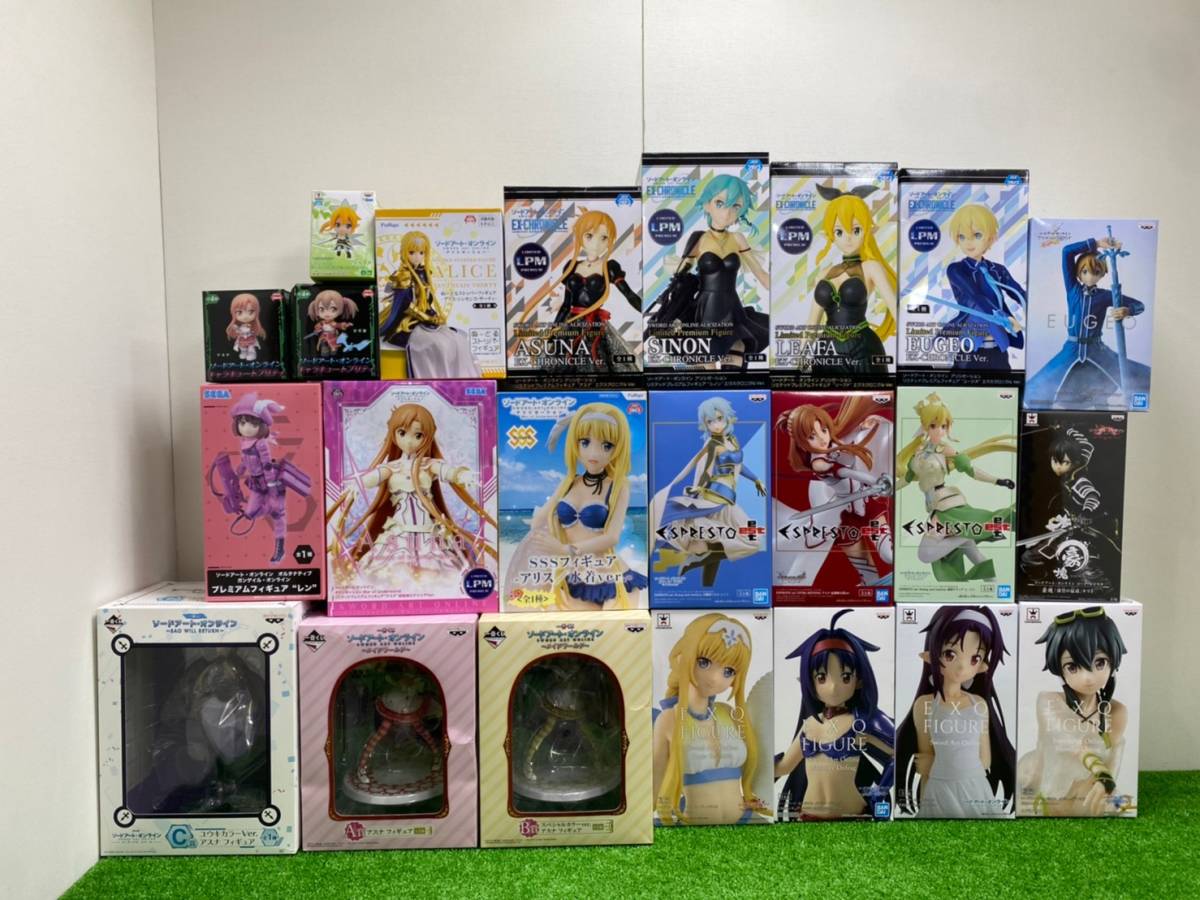 70 ソードアートオンライン フィギュア まとめ 一番くじ LPM ぬーどる 