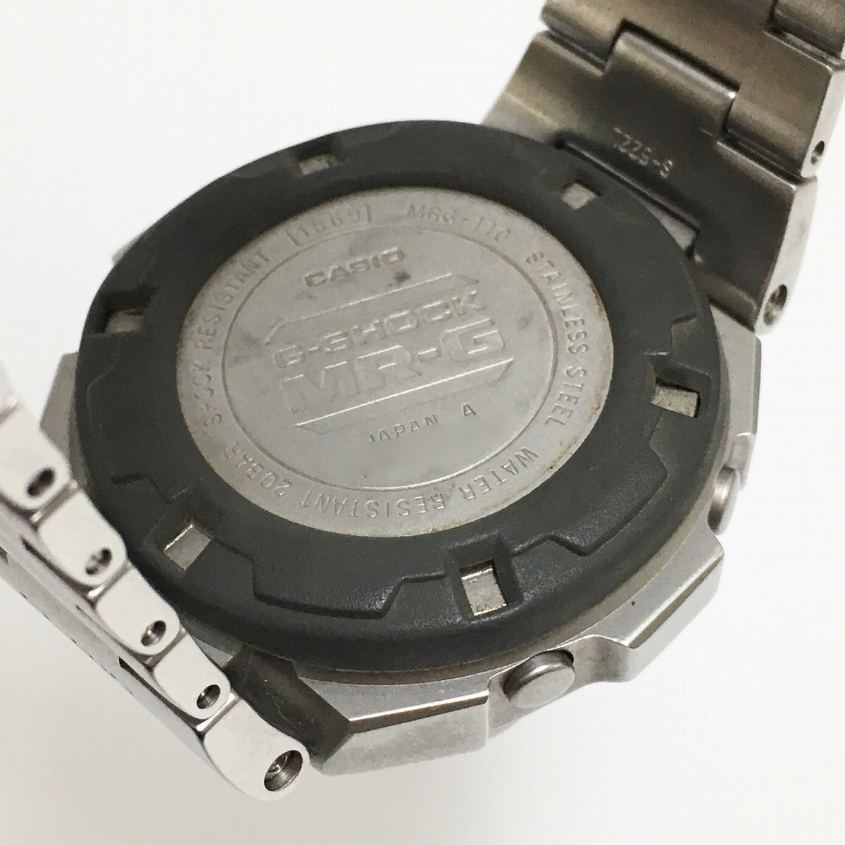 中古】CASIO G-SHOCK 腕時計 MR-G MRG-110-7 初期 1996年 ステンレス 