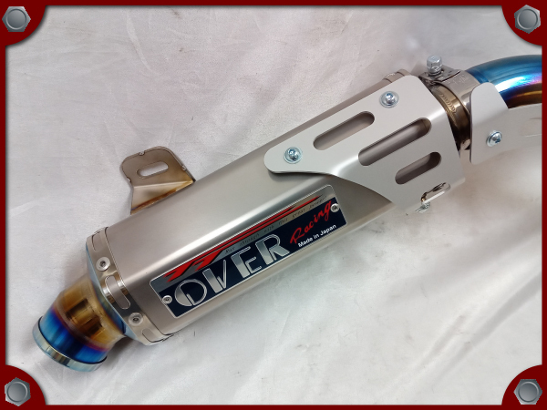 OVER 16-012-04 オーヴァーレーシングから「モンキー125用」スペシャルパーツが登場 SESMIC-mini MONKEY125 RACING Racing | Monkey125(18-20)&frasl;(21-23)&frasl;(24 NLアップマフラー RACING（オーバーレーシング） System 16-014-53:NLアップ RACING) オーバーレーシング(OVER L側