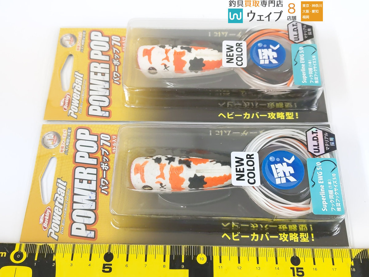 バークレイ パワーポップ 70 ニシキゴイ ブルーバックチャート チャートリュース ブラッック 計16点 ポッパー 売買されたオークション情報 Yahooの商品情報をアーカイブ公開 オークファン Aucfan Com