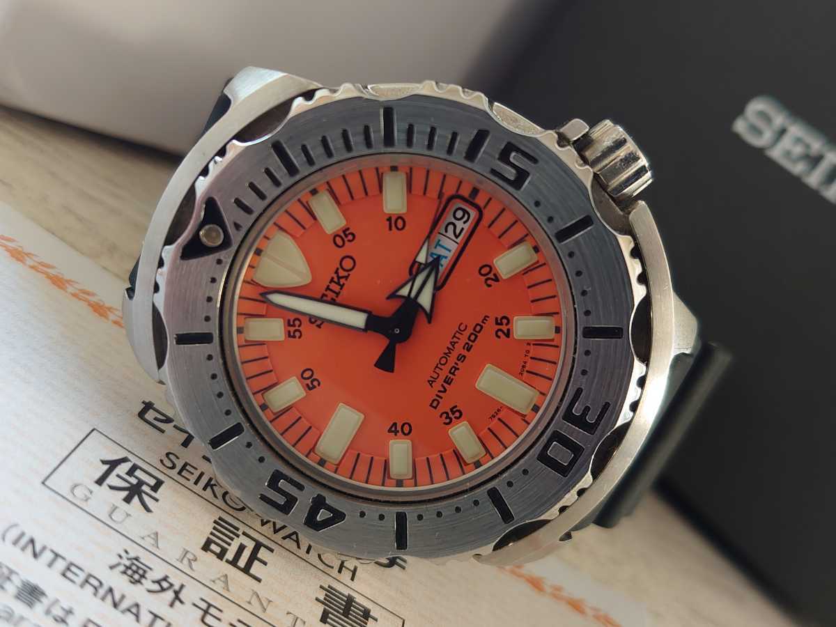SEIKO セイコー オレンジモンスター 7S26-0350 ダイバー SEIKOセイコー 