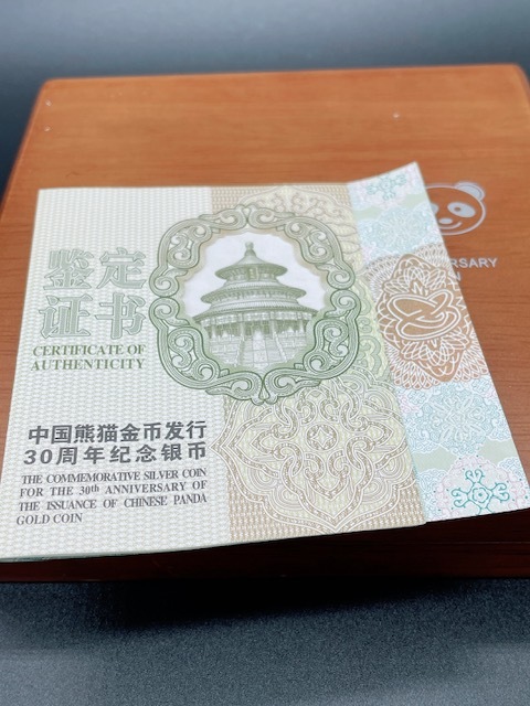 ☆限定30000枚 中国 パンダ 銀貨 50元 5oz Ag.999 シルバー 純銀 2012