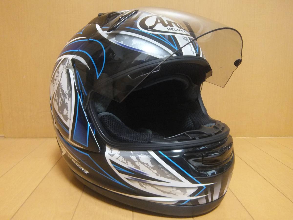 中古 Arai アライ アストロIQ フラッシュ ブルー ASTRO-IQ FLASH