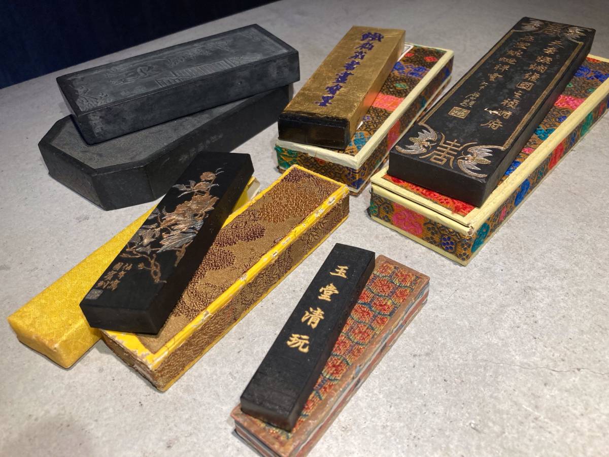 中国 古墨 墨 書道具 中国墨 鉄斎翁書画宝墨 書道 鉄斎翁書画寶墨 中国 