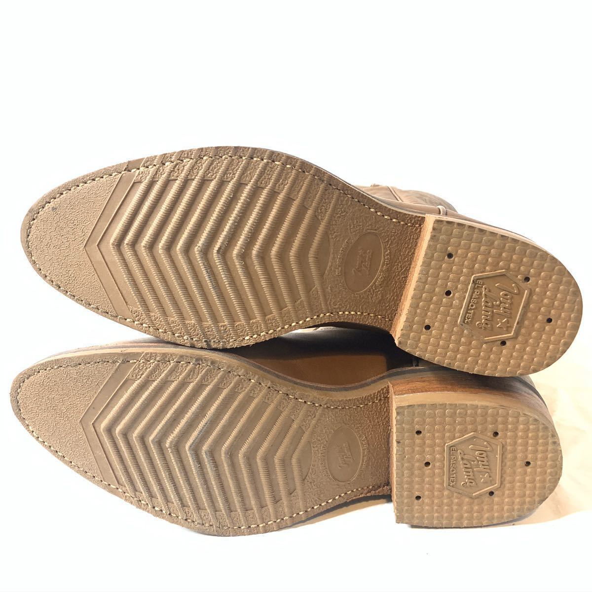 Tony 即決☆アメリカ製 Tony Lama☆ 25.5cm レザーウエスタンブーツ 