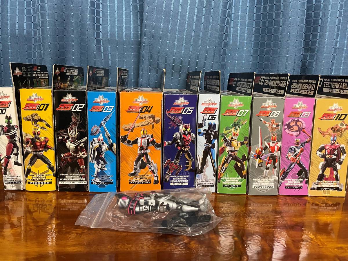 仮面ライダー ファイナルフォームライドシリーズ FFR 12体セット