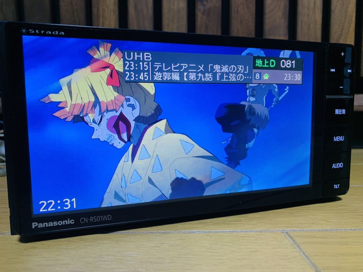 パナソニックナビ Strada CN-RS01WD 美優ナビ Strada CN-RS01WD 地デジフルセグ Panasonic純正新品アンテナ