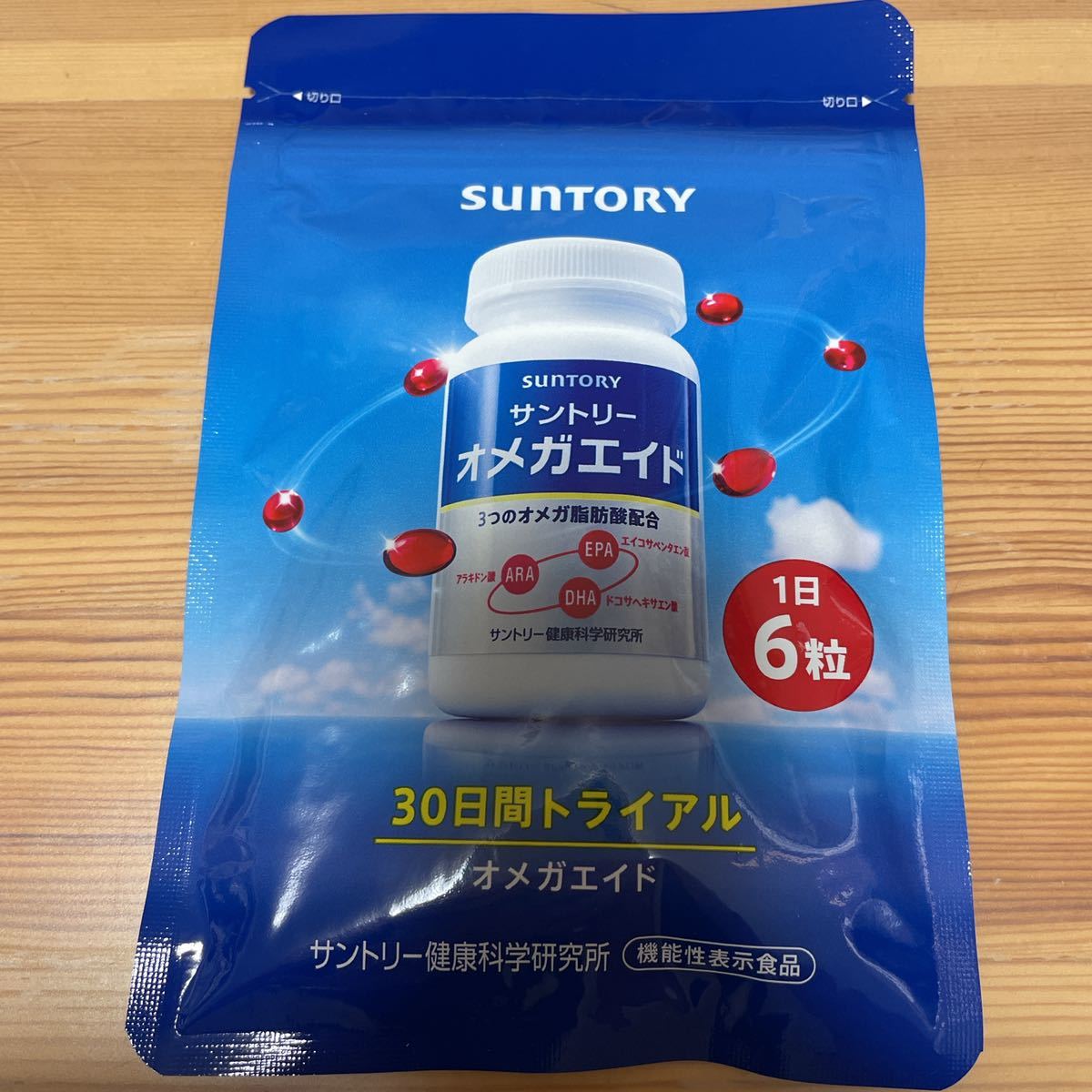 サントリー 180粒 オメガエイドPLUS オメガエイド オメガ脂肪酸 機能性 