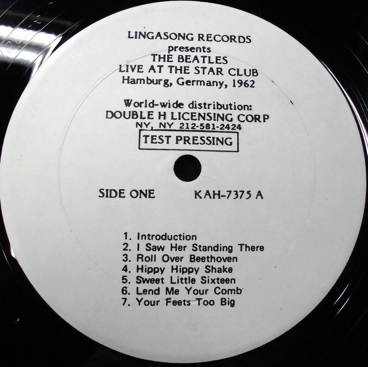 ○即決USオリジナルTest Pressing 2LP!! The Beatles / Live! At The