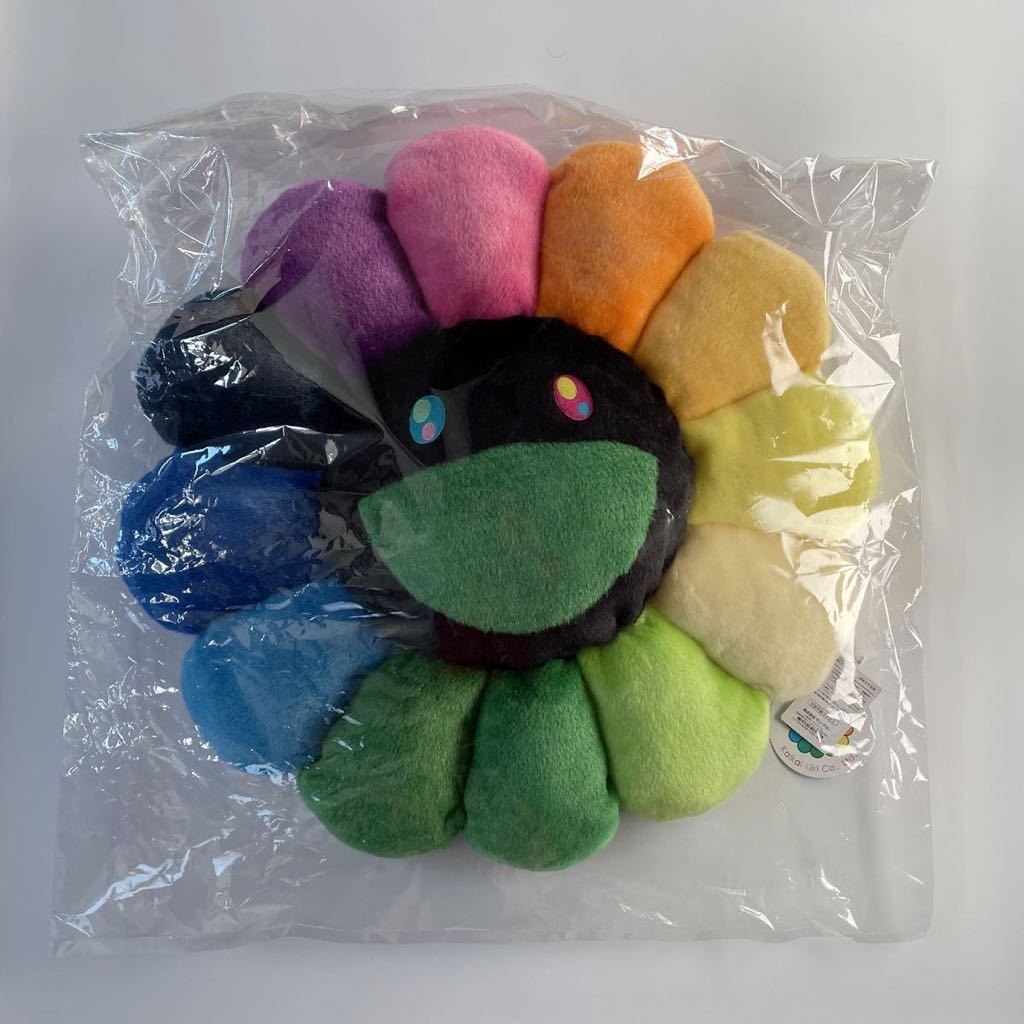 村上隆 Flower Cushion 60cmレインボーお花クッション Flower Cushion