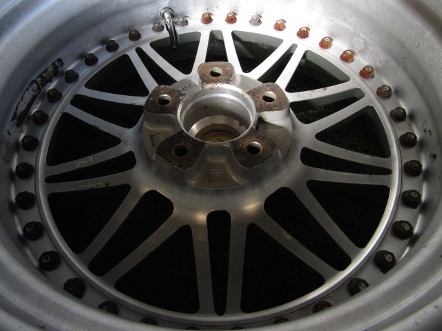 D1865 レザックス WORK REZAX 17インチ (F)7.5J 約-5 (R)9J 約+5 114.3 