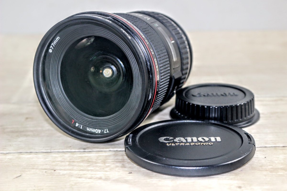 ジャンク　Canon EOS デジタル一眼レフカメラ 本体 レンズセット No.190【ジャンク】canon キャノン 一眼レフカメラ用レンズ 17-40㎜ 1