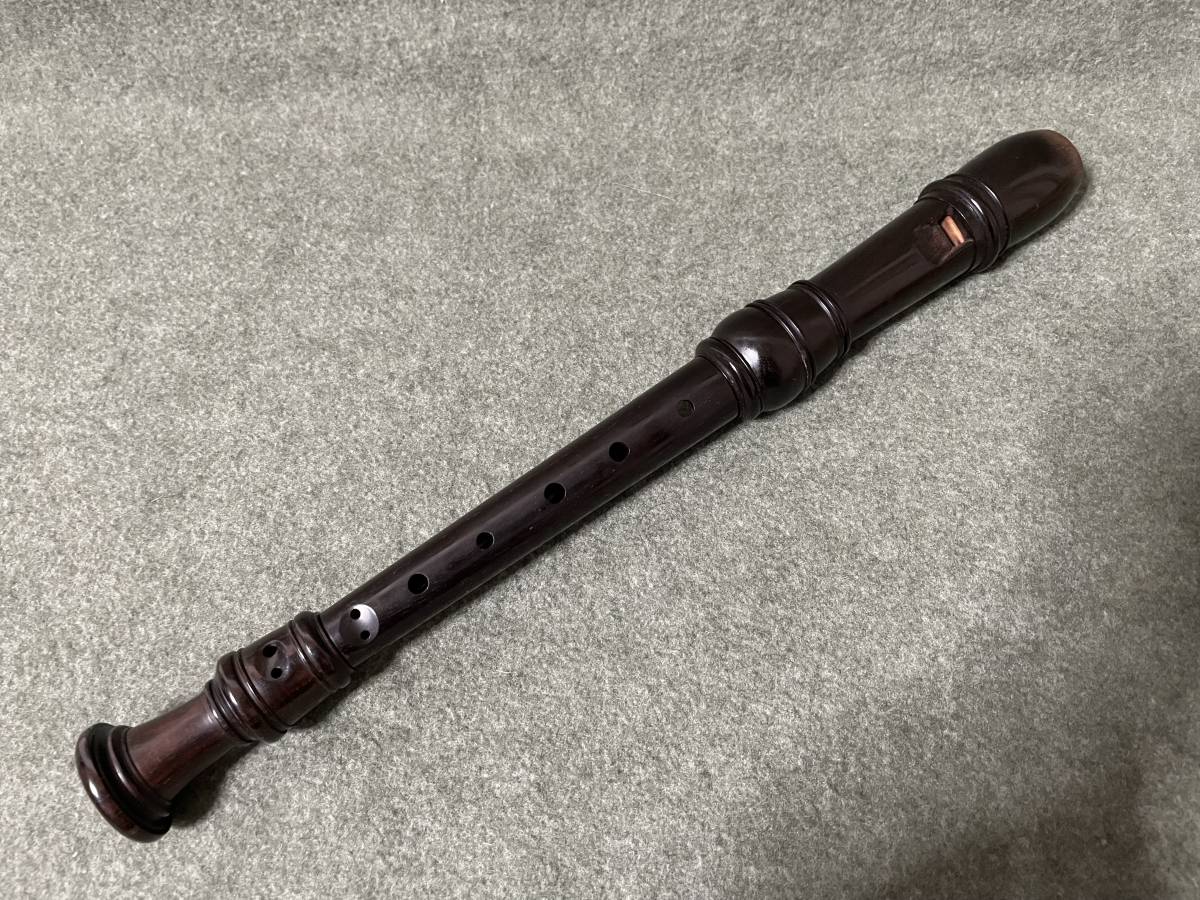 【貴重】J&Mドルメッチ　ソプラノリコーダー 無料配送 J&M Dolmetsch soprano recorder stanesby model J&M