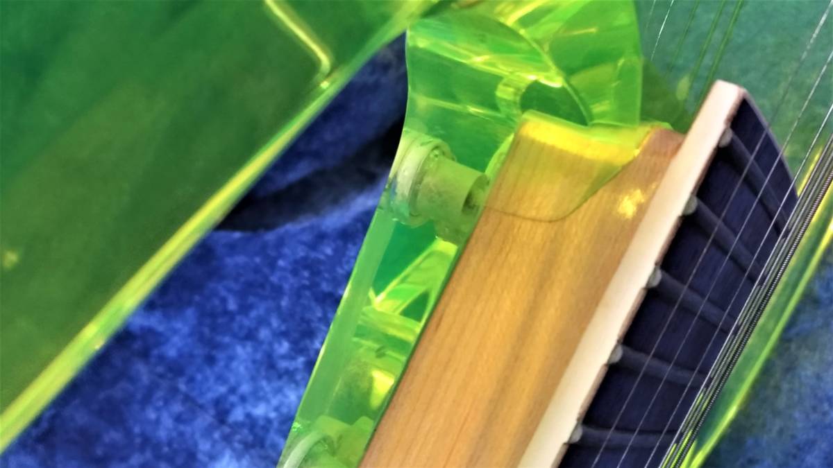 FERNANDES MG-115CGR hide グリーンゼリーモッキンバード