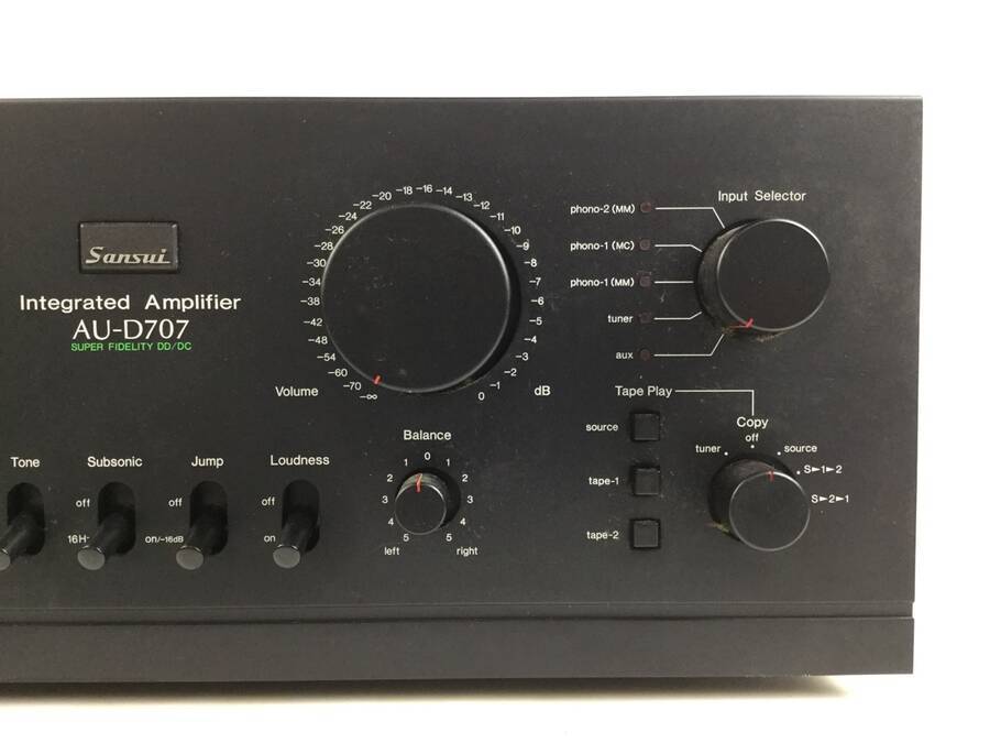 JSANSUI AU-D707 プリメインアンプ サンスイ 3236204