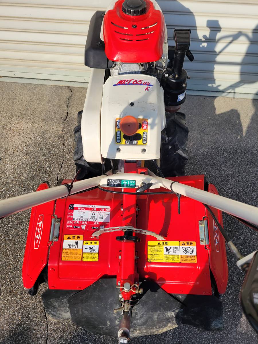 外観美品 YANMAR ヤンマー 管理機 MRT65uv k ポチリ コイル ガソリン