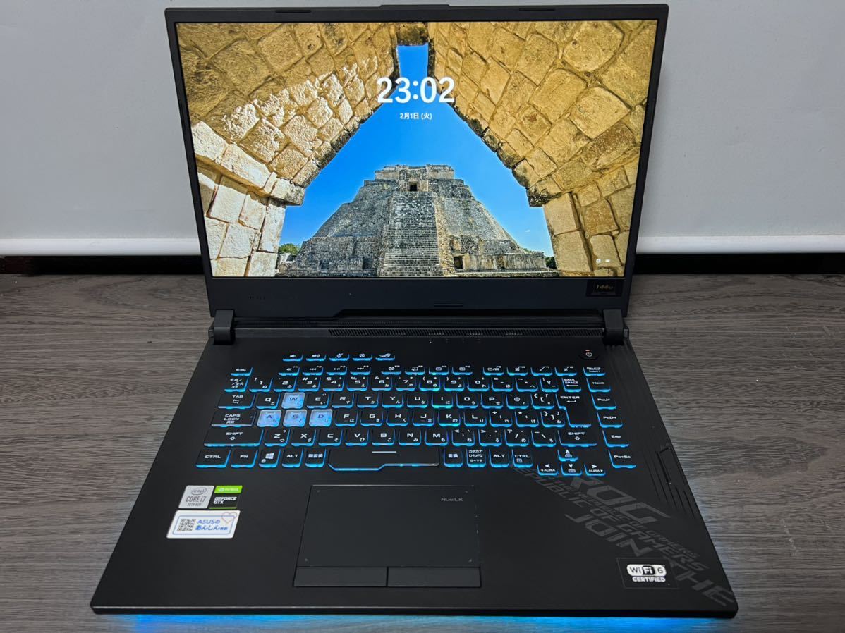 最安値，品質保証 ASUS ゲーミングノートパソコン ROG Strix G15 G512LI(15インチ～)｜売買されたオークション情報、yahooの商品情報をアーカイブ公開 - オークファン ASUS