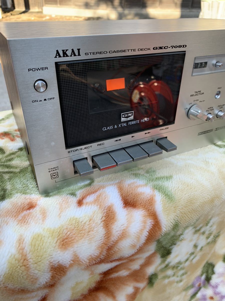 ウィンターセールサイト AKAI アカイ STEREO CASSETTE DECK 当時物