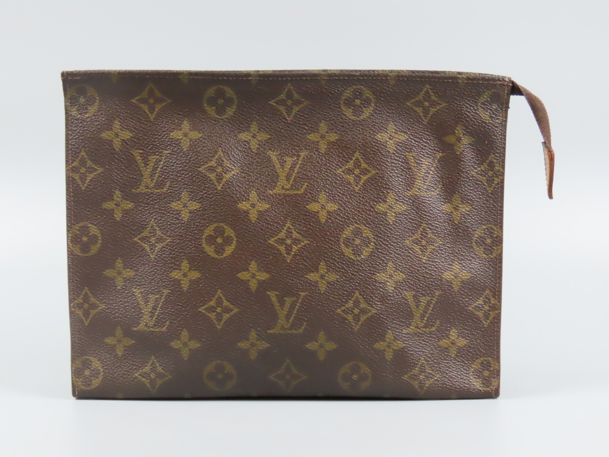 LOUIS VUITTON ルイヴィトン ポッシュトワレット 26 モノグラム セカンドバッグ ポーチ クラッチバッグ 
