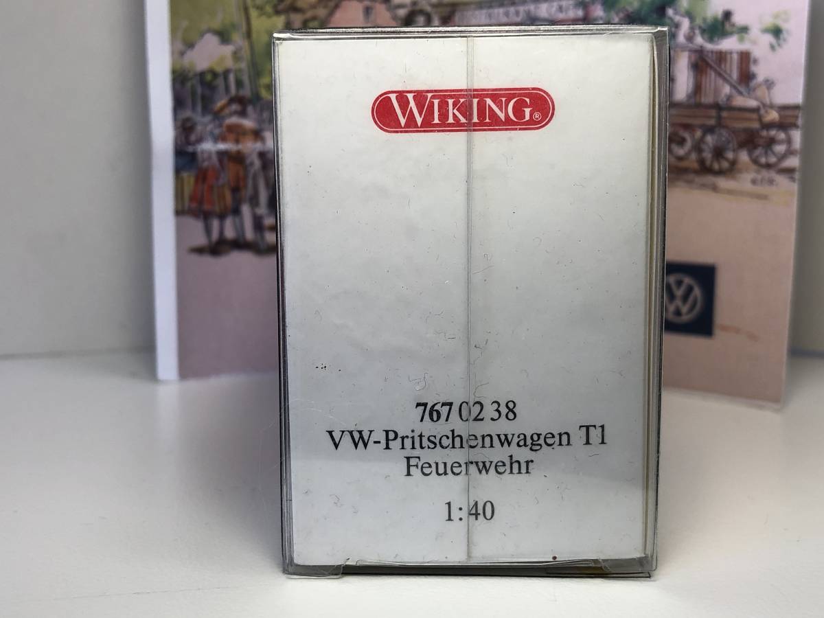 ◇◇③ Wiking 1/40 VW T1 Pritschenwagen Feuerwehr フォルクスワーゲ