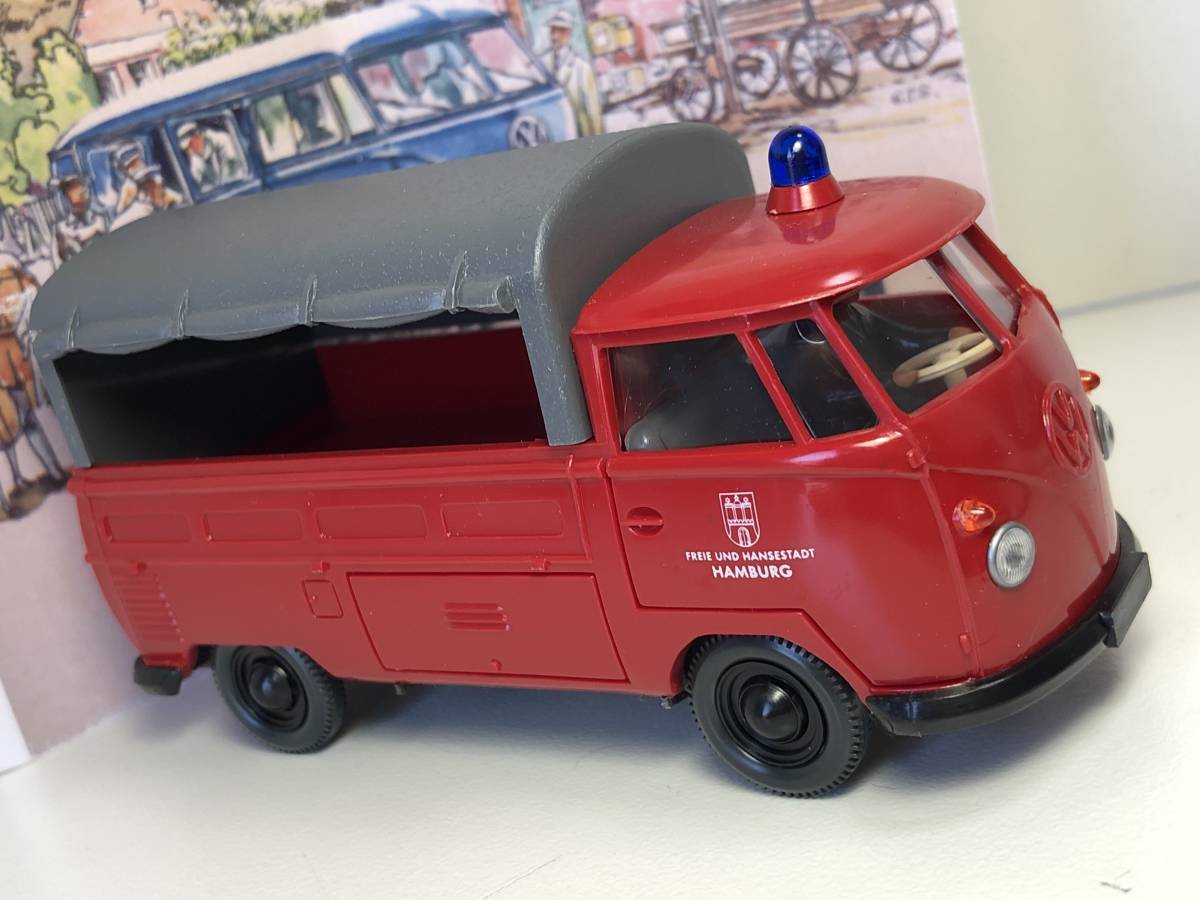 ◇◇③ Wiking 1/40 VW T1 Pritschenwagen Feuerwehr フォルクスワーゲ