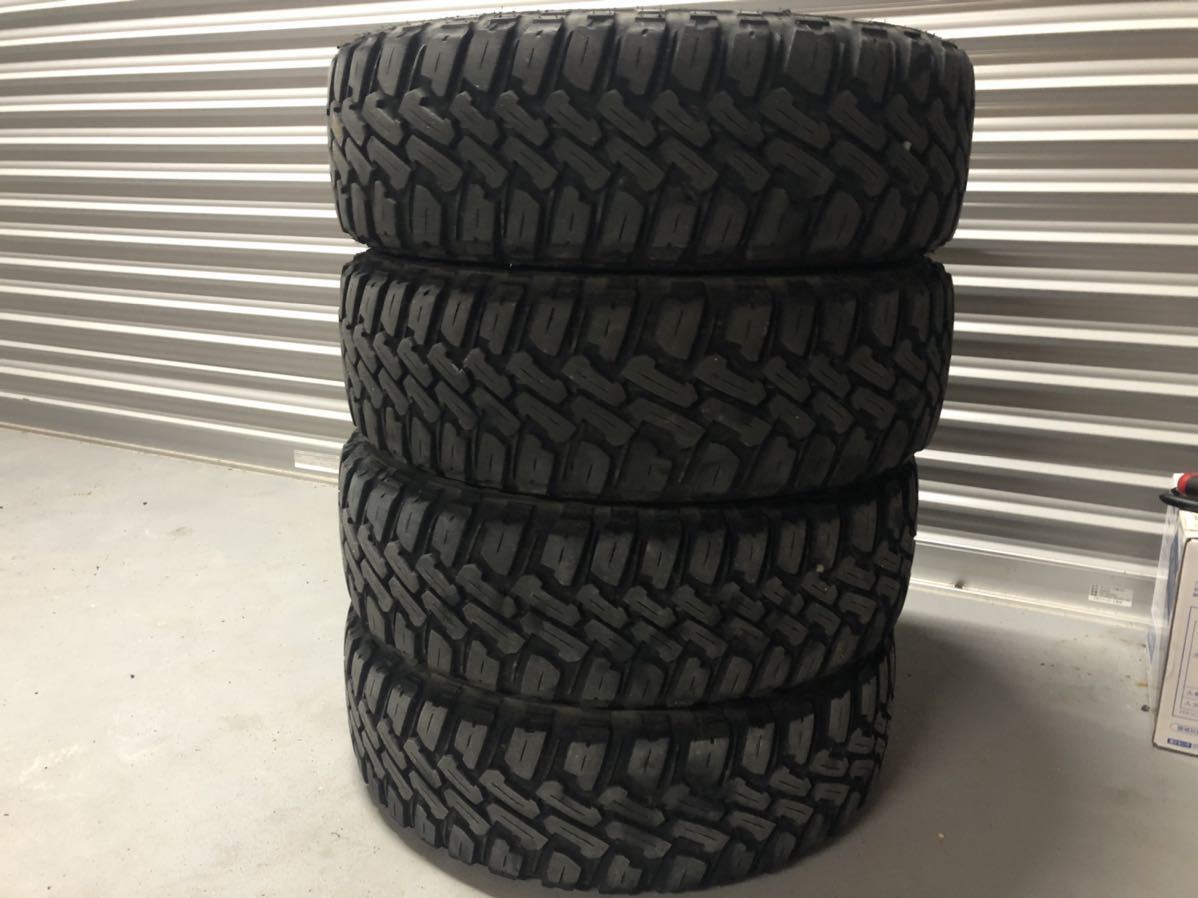 中古4本セットNANKANG FT-9 M/T RWL 165/65R14 ホイール付き5.5j＋38