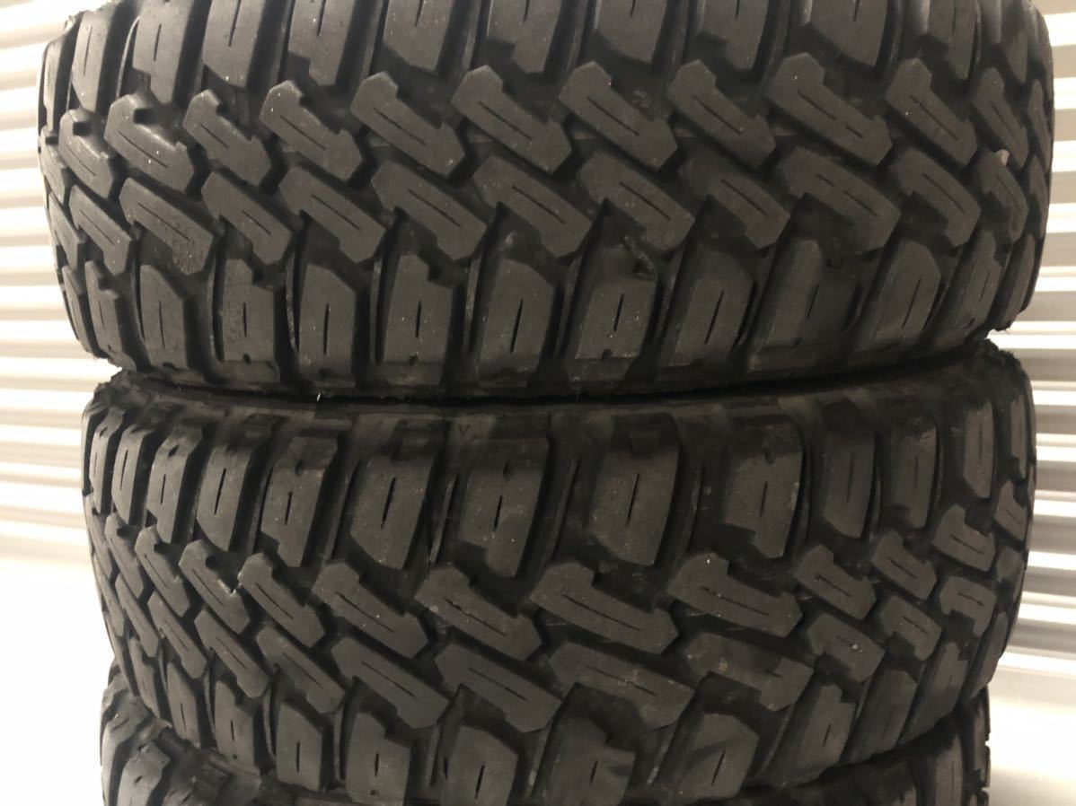 中古4本セットNANKANG FT-9 M/T RWL 165/65R14 ホイール付き5.5j＋38