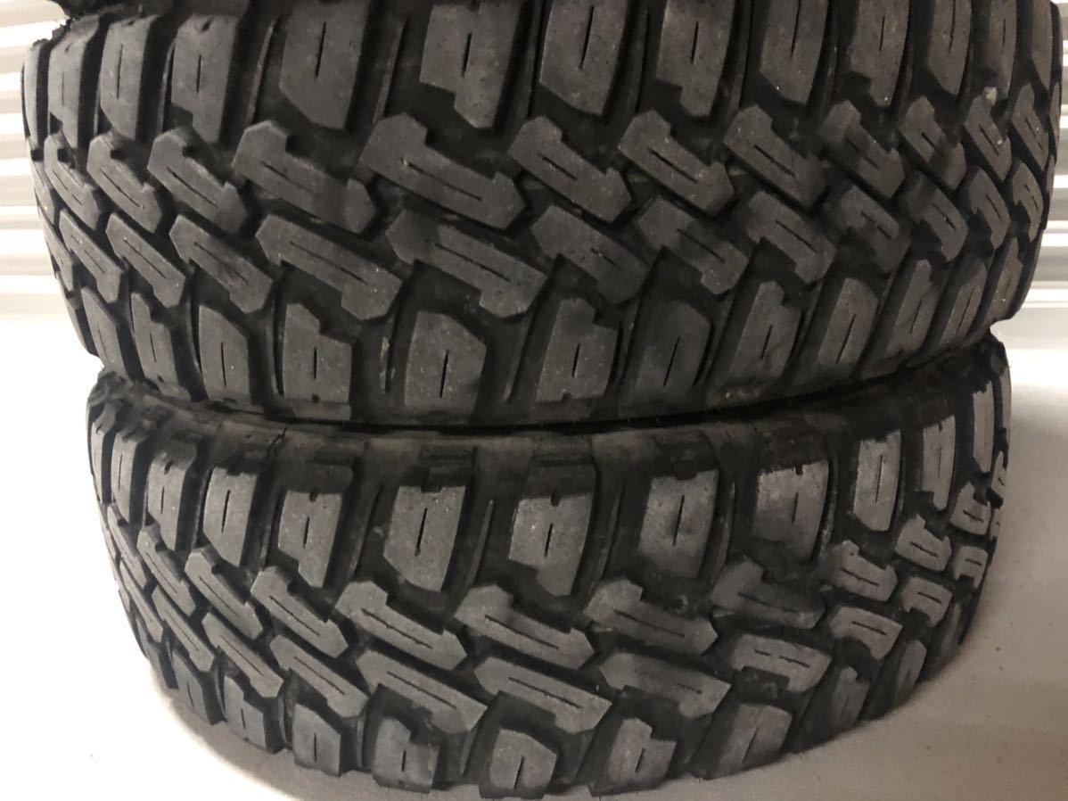 中古4本セットNANKANG FT-9 M/T RWL 165/65R14 ホイール付き5.5j＋38