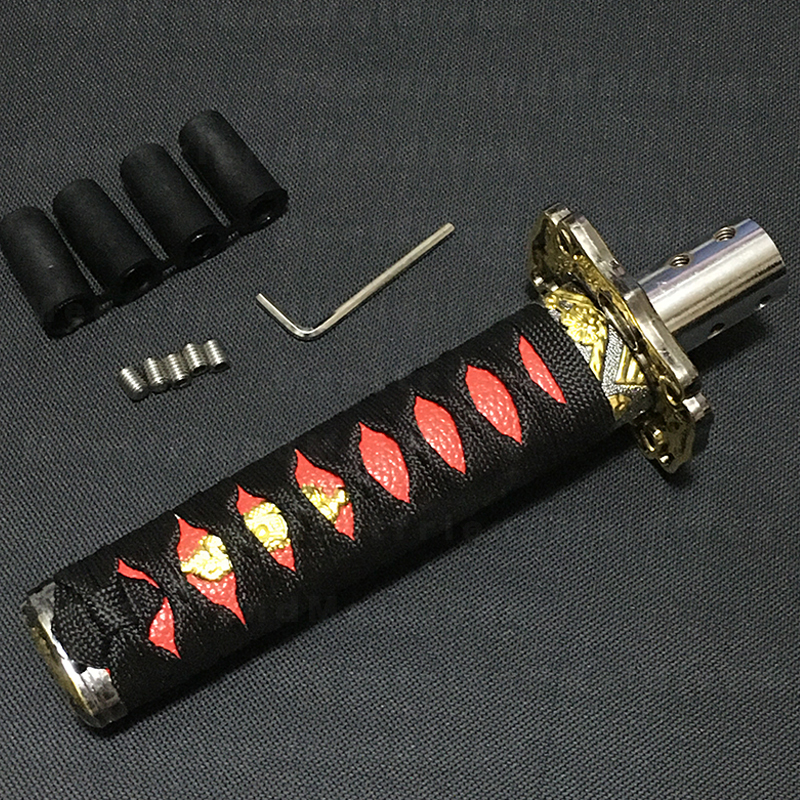 シフトノブ シフトレバー 日本刀 交換 かっこいい おしゃれ おもしろ トラック Mt At アダプター 延長 デコトラ 軽トラ カバー 自作 黒 紅 社外品 売買されたオークション情報 Yahooの商品情報をアーカイブ公開 オークファン Aucfan Com