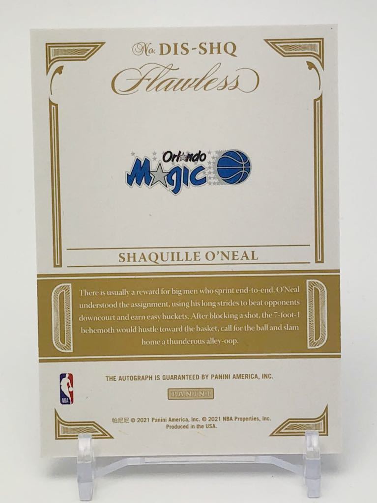 NBA USA シャキール オニール 直筆サイン オートグラフ どぎつい 