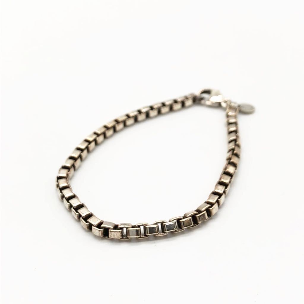 正規品，本物保証 ティファニー TIFFANY&Co. ヴィンテージ 925 ベネチアン ブレスレット シルバー ジュエリー ブランド アクセサリー 総重量15.0g(ブレスレット)｜売買されたオークション情報、yahooの商品情報を ブレスレット