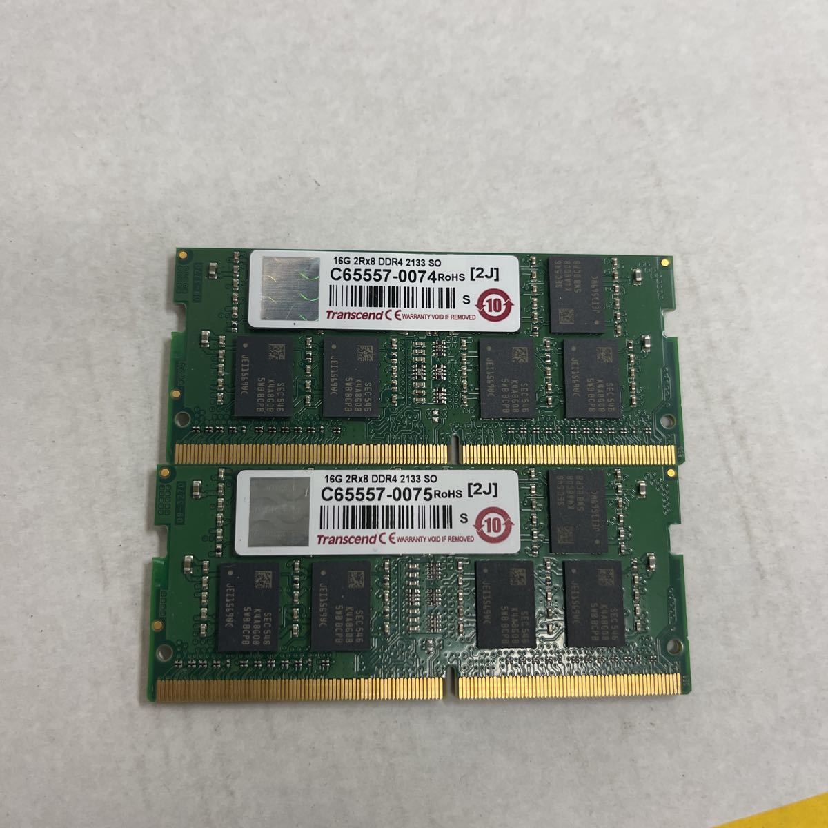 Transcend トランセンド DDR4 3200 16GB メモリ 2枚