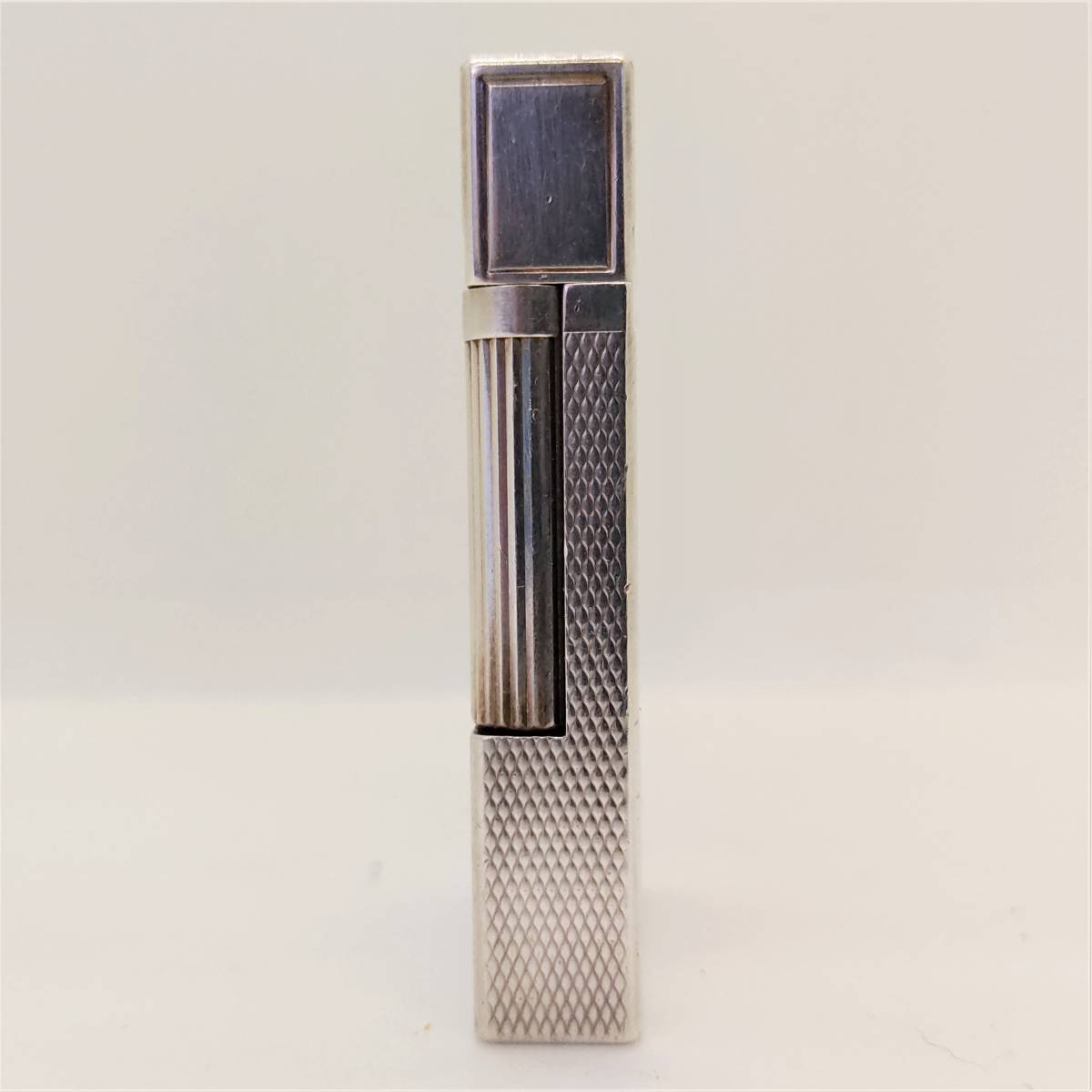 送料無料) S.T.Dupont PLAQUE ARGENT G ライン2 113g ガスライター 