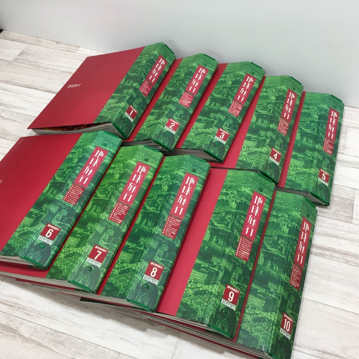 週刊地球旅行 全100冊 週刊「地球旅行」全100冊・・15年かかって全巻