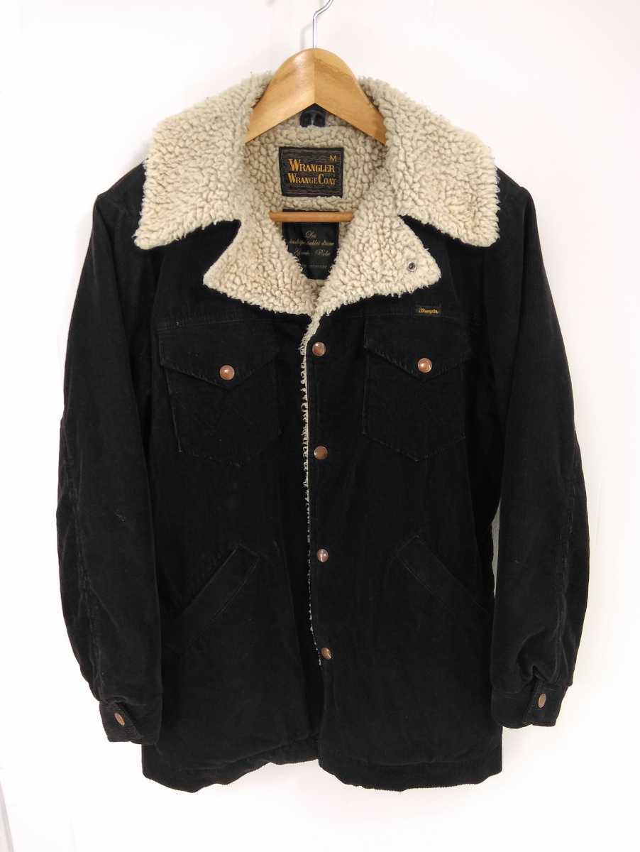 【新作登場，正規品】 ナノユニバース別注Wrangler ランチコート Mサイズ 黒 ボアコーデュロイジャケット(ジャケット、上着)｜売買されたオークション情報、yahooの商品情報をアーカイブ公開 - オークファン 男性用
