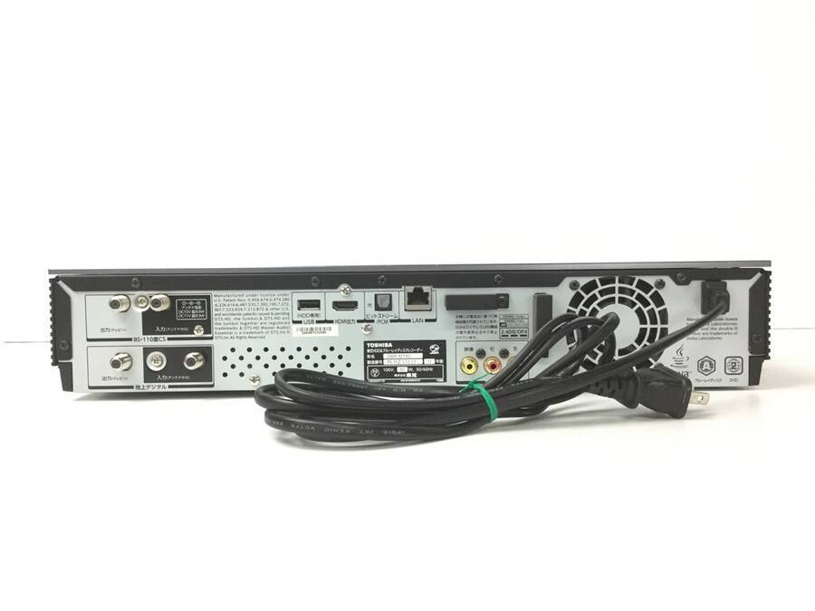 TOSHIBA DBR-M190 HDD/BDレコーダー タイムシフト/3D対応 2011年製