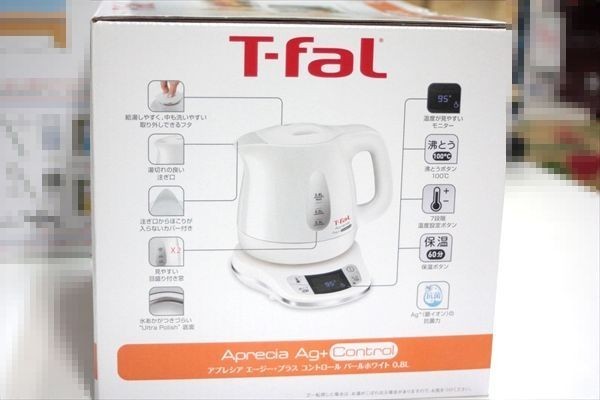 未使用 T-fal 電気ケトル アプレシア エージー・プラス コントロール