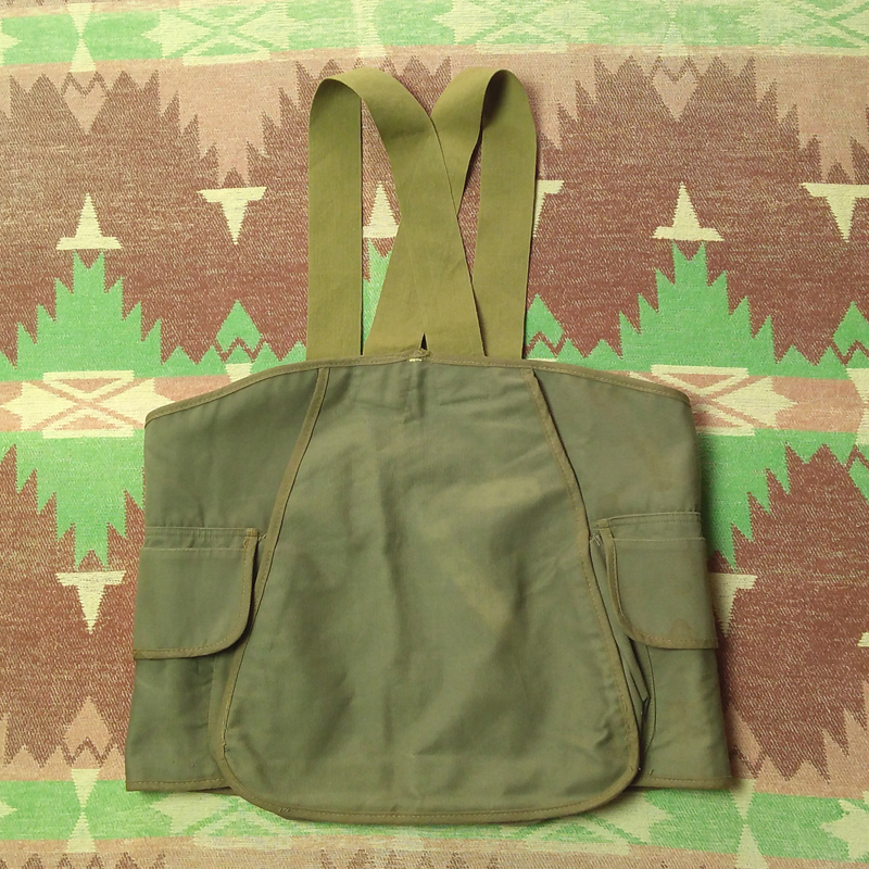 ピケ 【RED HEAD】 40s Jungle Cloth Hunting Vest Game Bag / 40年代 