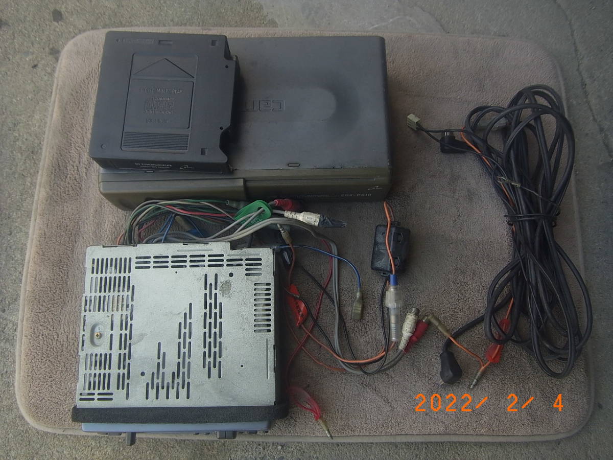 中古】 当時物 旧車 動作品 carrozzeria カセットデッキ KEH-P40 CDX