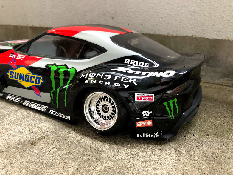 完全再現 斉藤大吾 仕様90スープラ カッティングステッカー ヨコモ